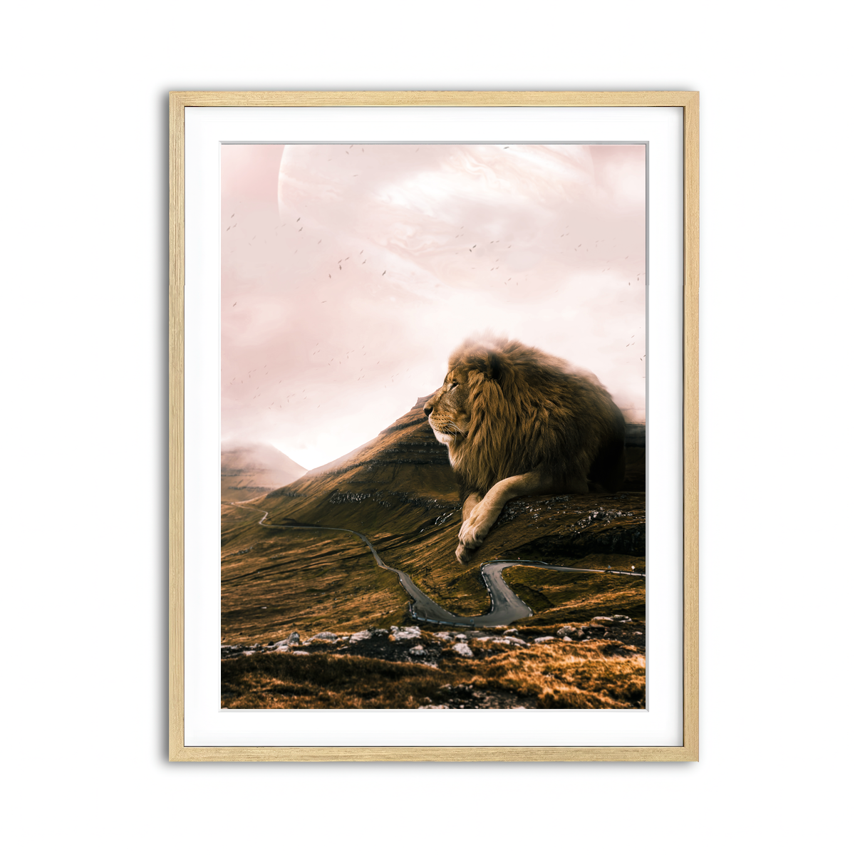 Framed Print 3x4 Natural