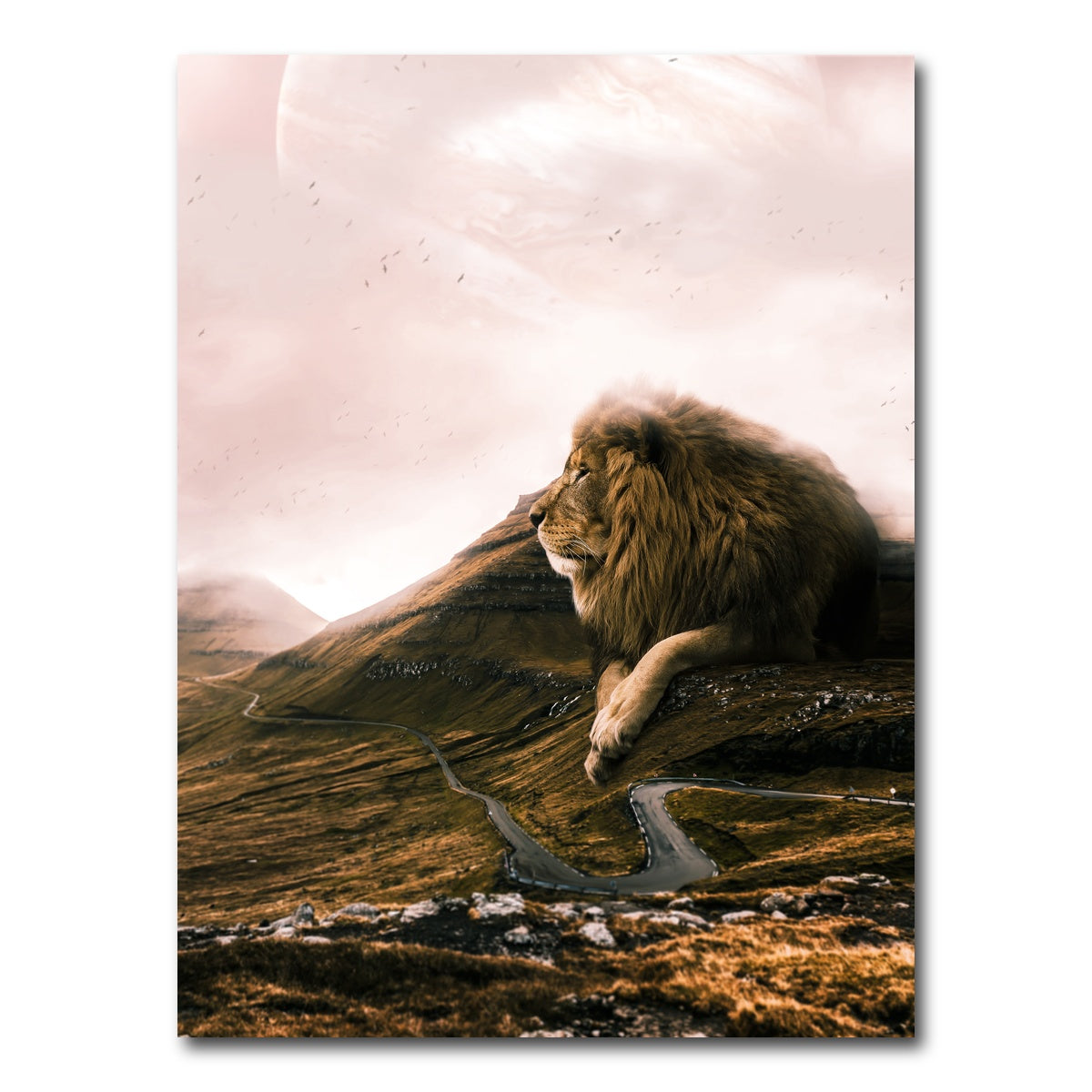 AUTO-MOCKUP WHITE | Lion Road | 1 Piece | Gallery Wrap Canvas | group=3x4