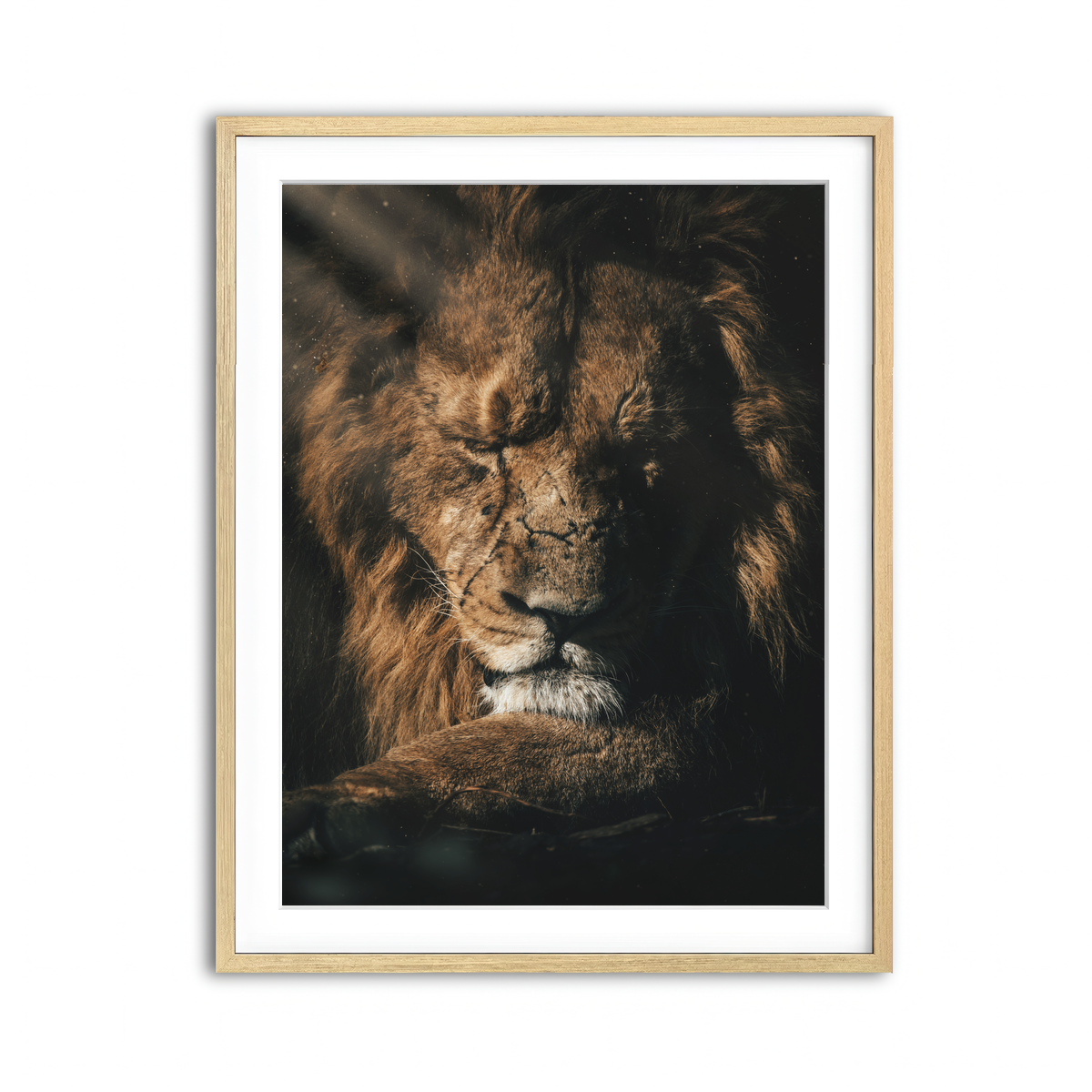 Framed Print 3x4 Natural