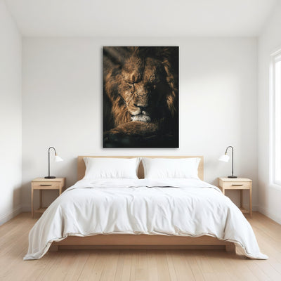 AUTO-MOCKUP ROOM | Lion Sleeping