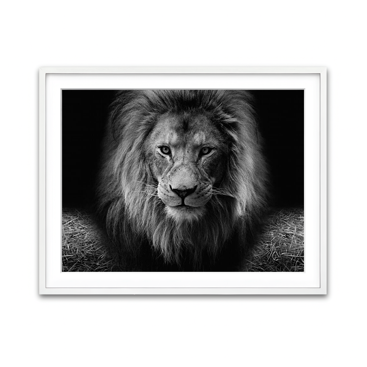 Framed Print 4x3 White