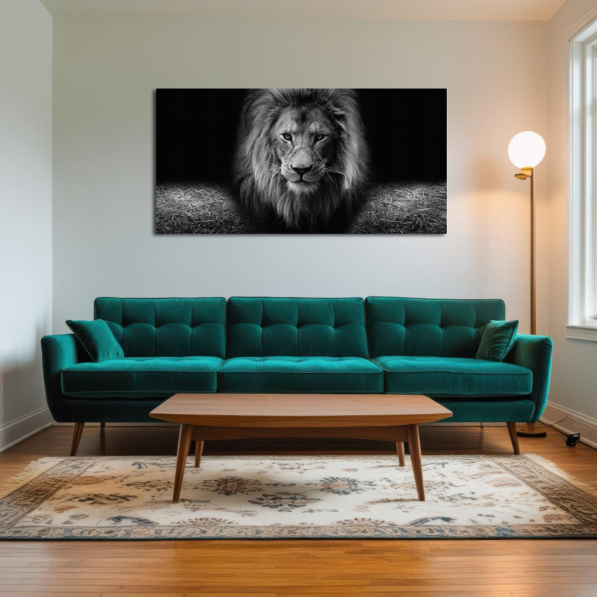 AUTO-MOCKUP ROOM | Lion head