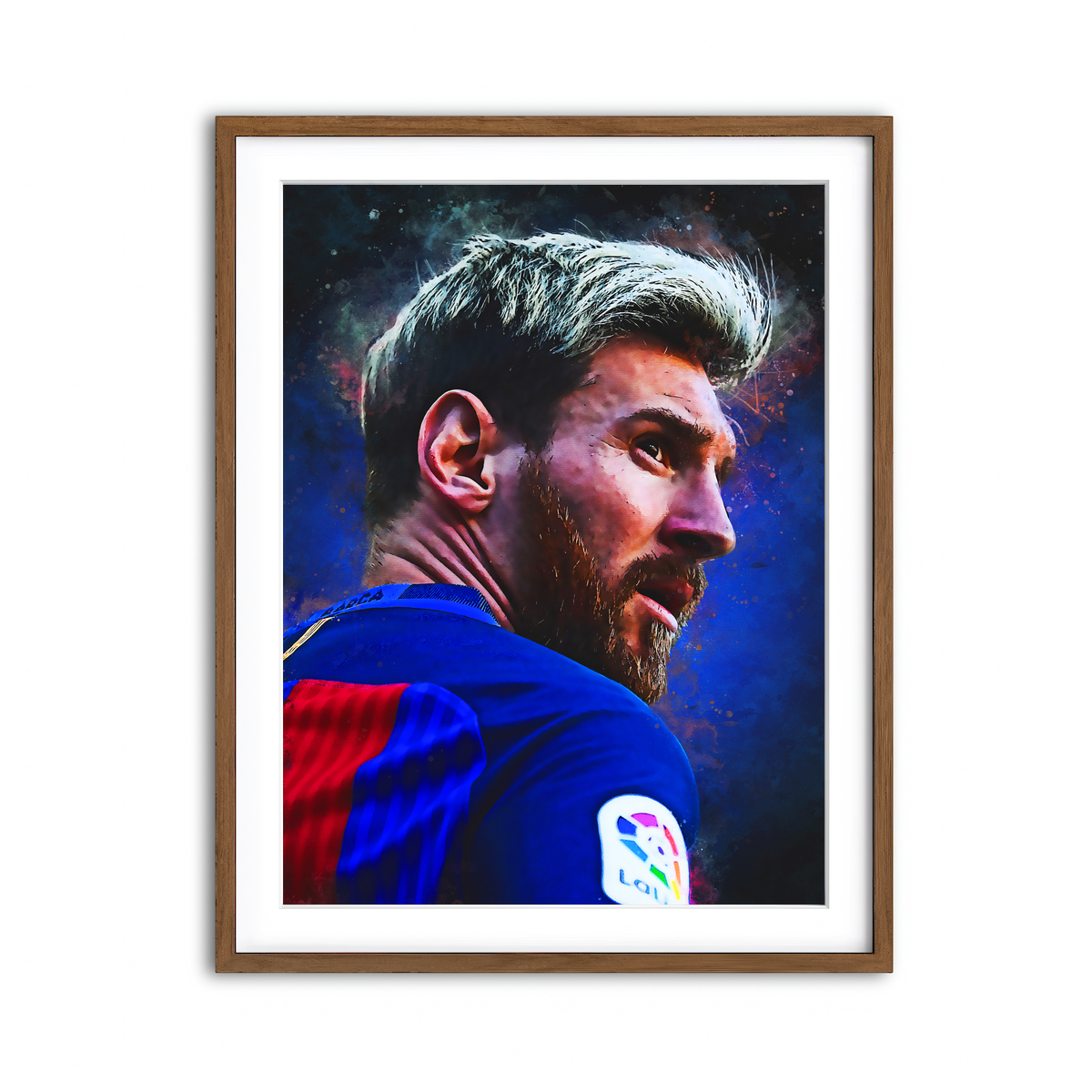 Framed Print 3x4 Walnut