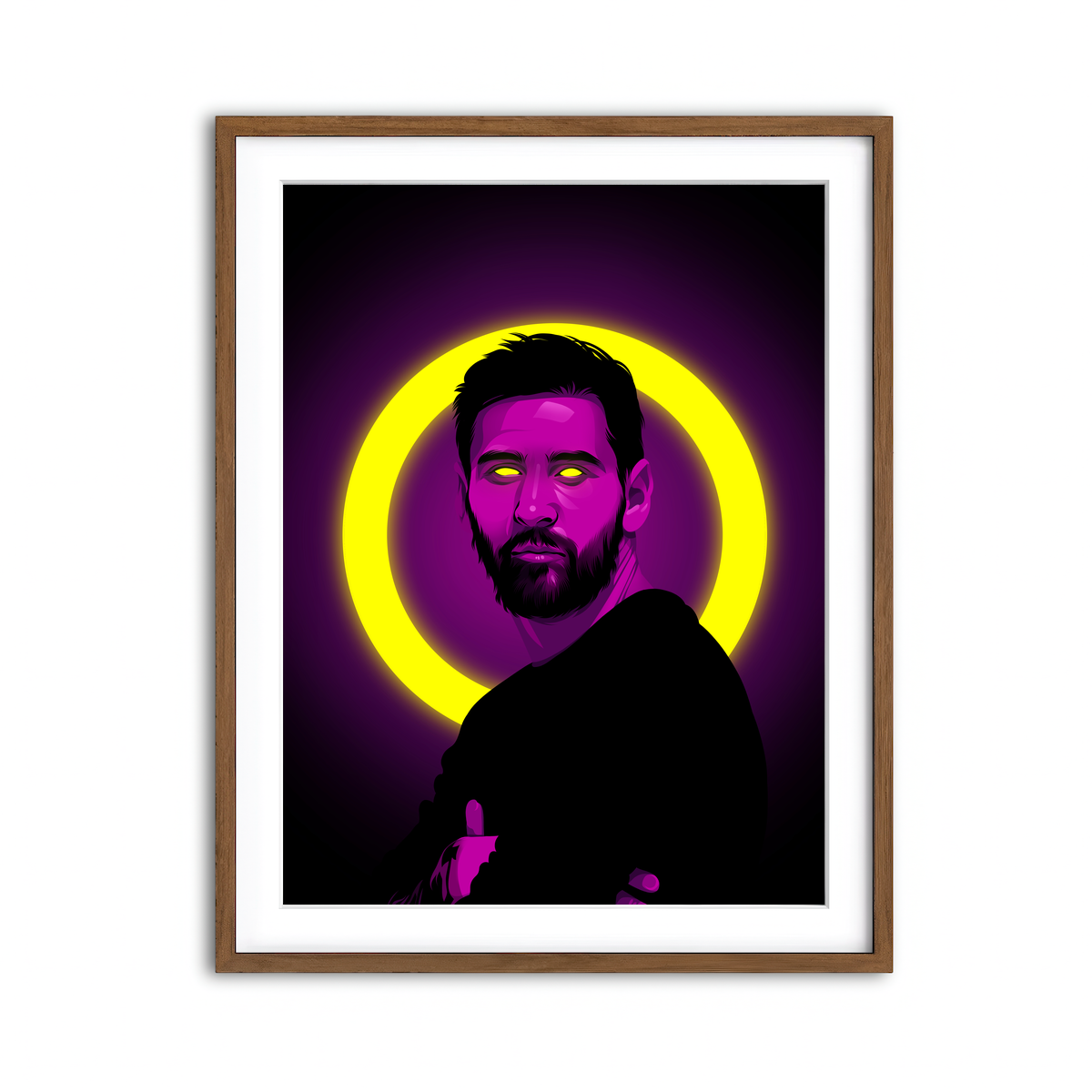 Framed Print 3x4 Walnut