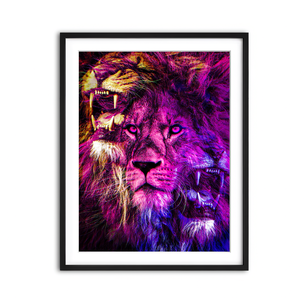 Framed Print 3x4 Black