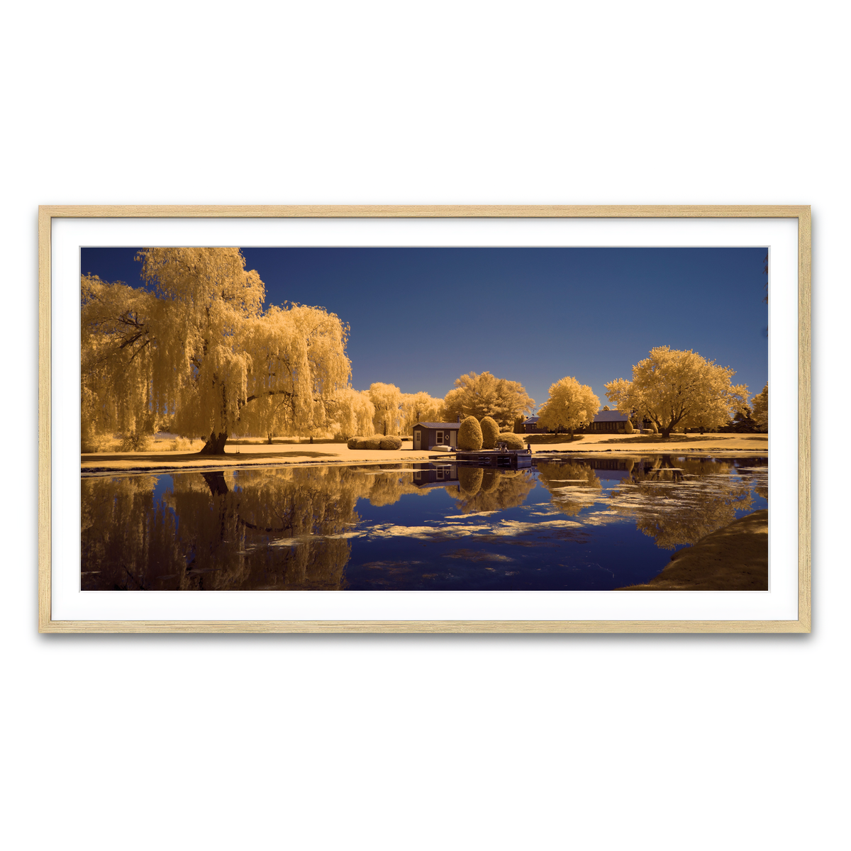 Framed Print 2x1 Natural