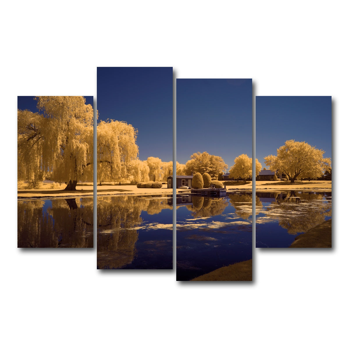 AUTO-MOCKUP WHITE | Lippold Park | 4 Piece | Gallery Wrap Canvas | group=4_short