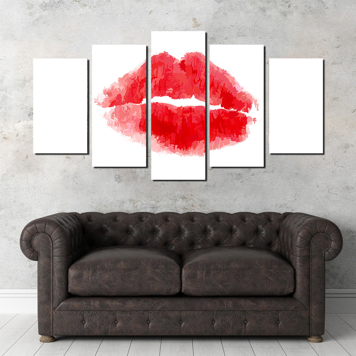 Lipstick Kiss Wall Art
