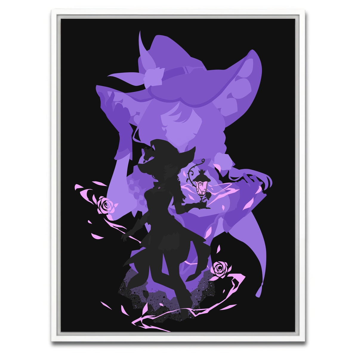 AUTO-MOCKUP WHITE | Lisa | 1 Piece | White Framed Canvas | group=3x4