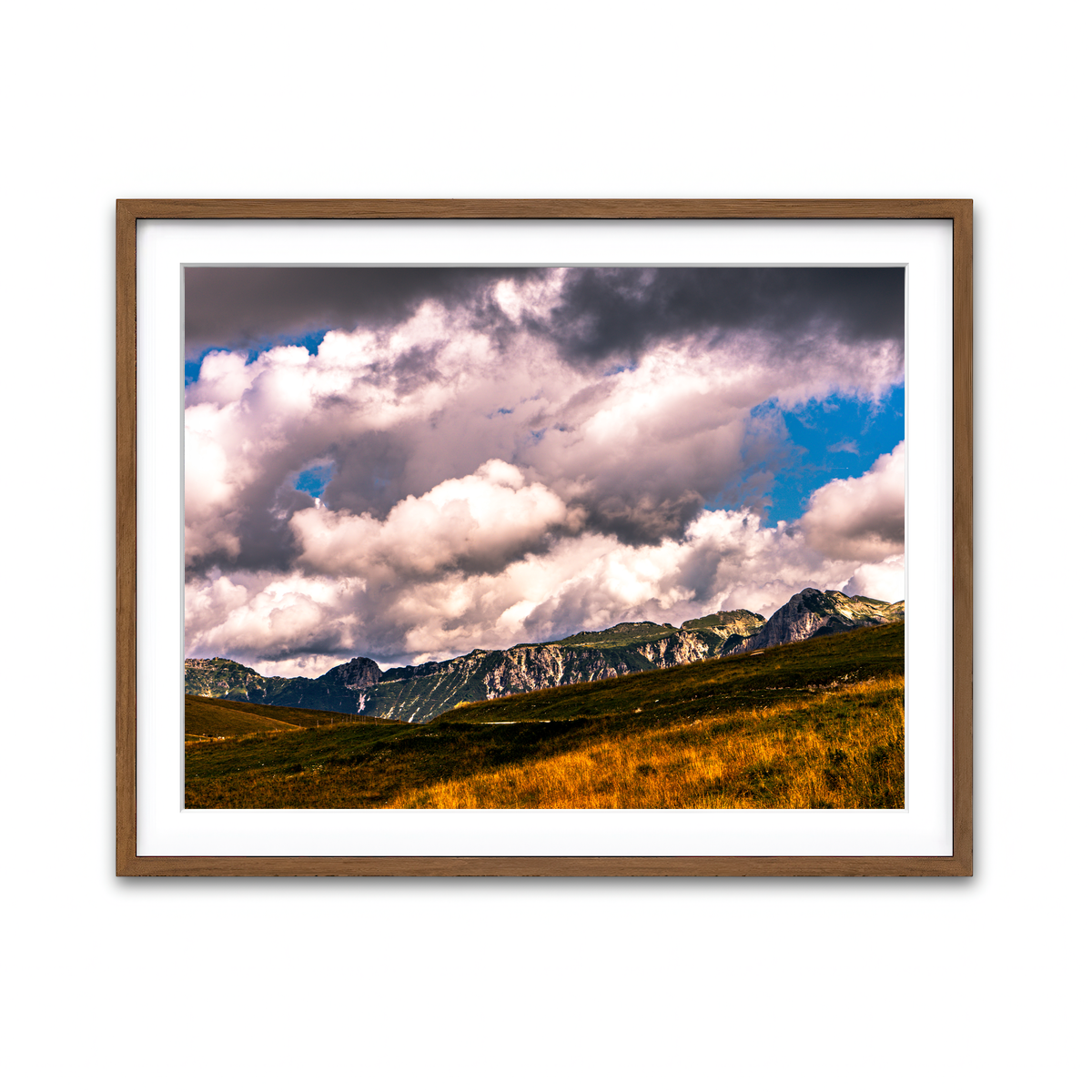 Framed Print 4x3 Walnut