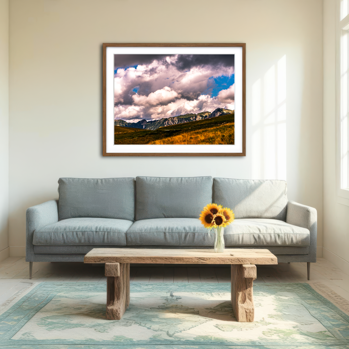 AUTO-MOCKUP ROOM | Little Dolomiti Wall Art