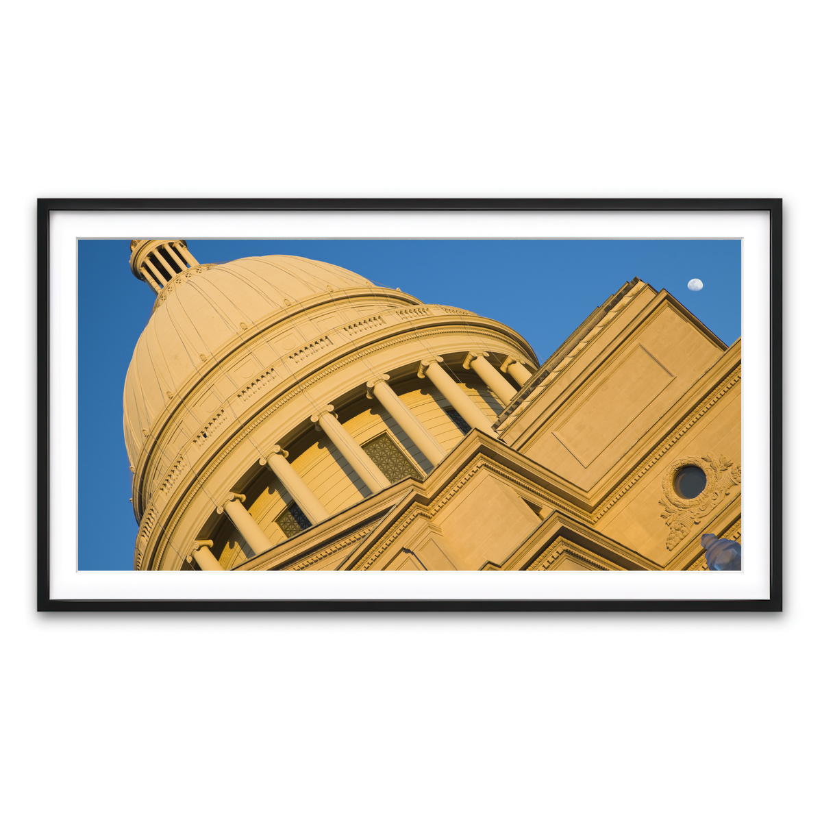 Framed Print 2x1 Black