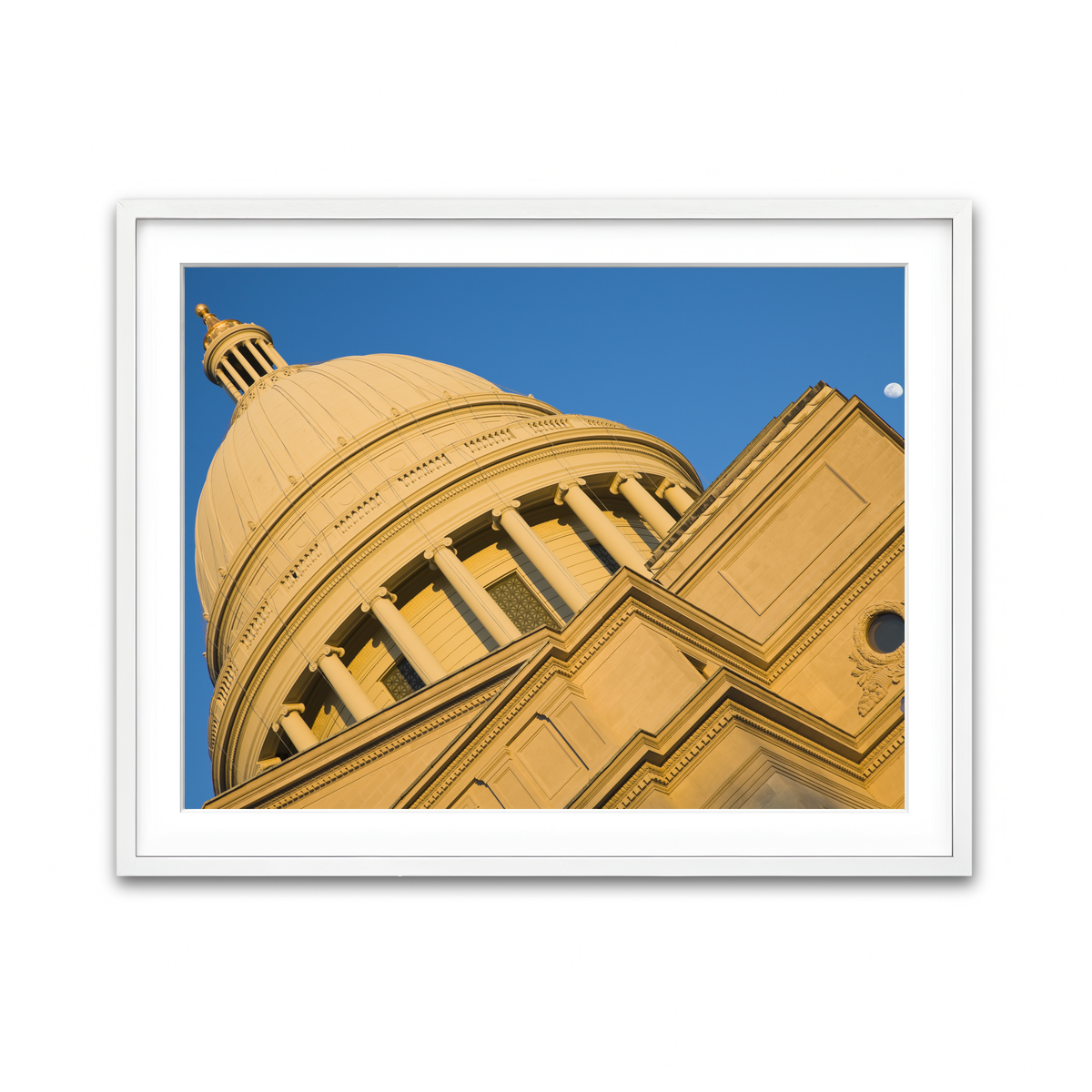 Framed Print 4x3 White