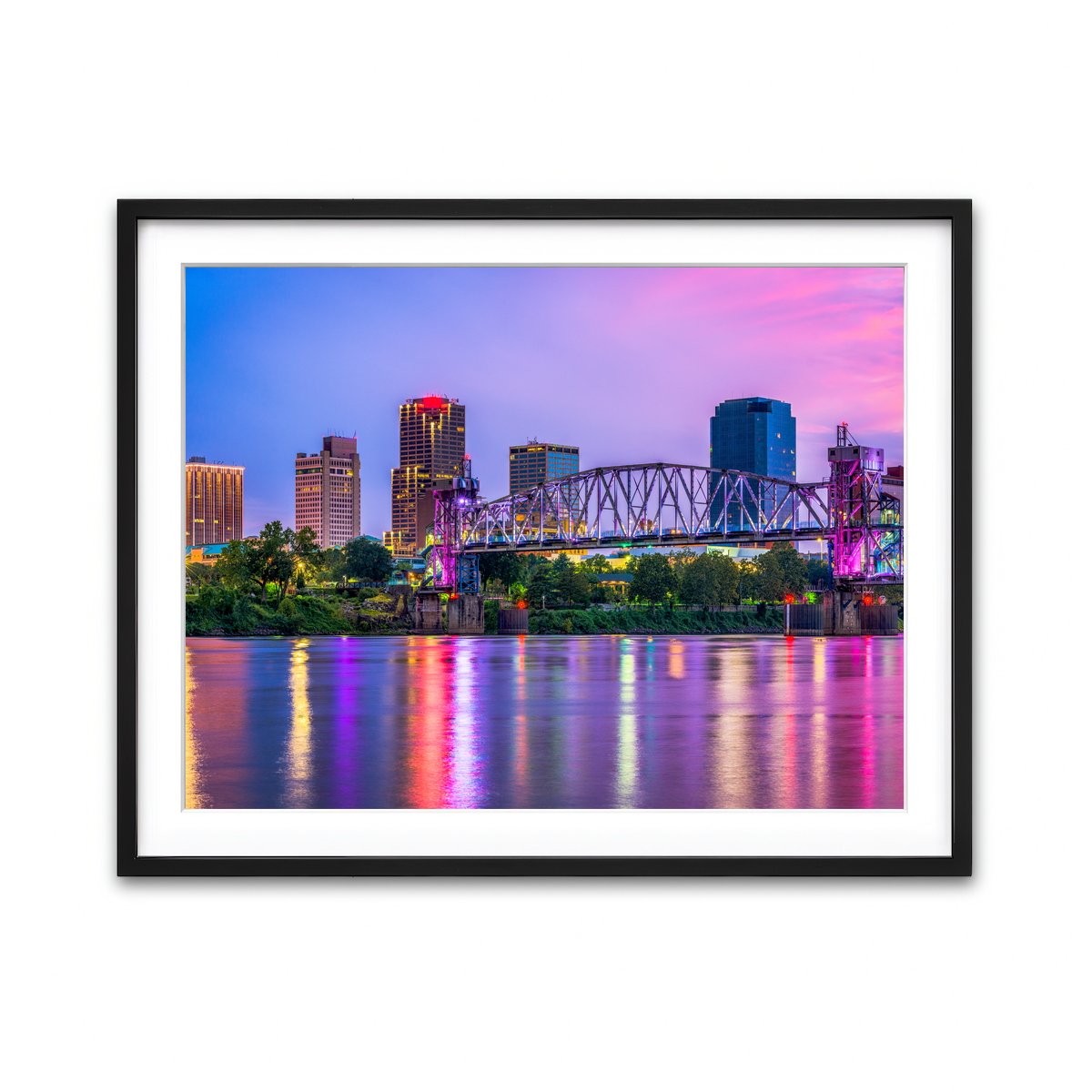 Framed Print 4x3 Black