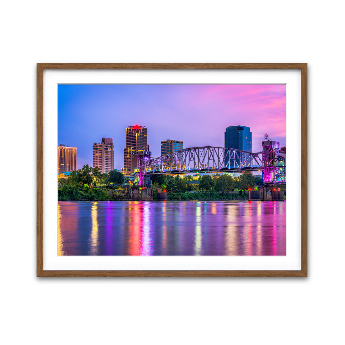 Framed Print 4x3 Walnut