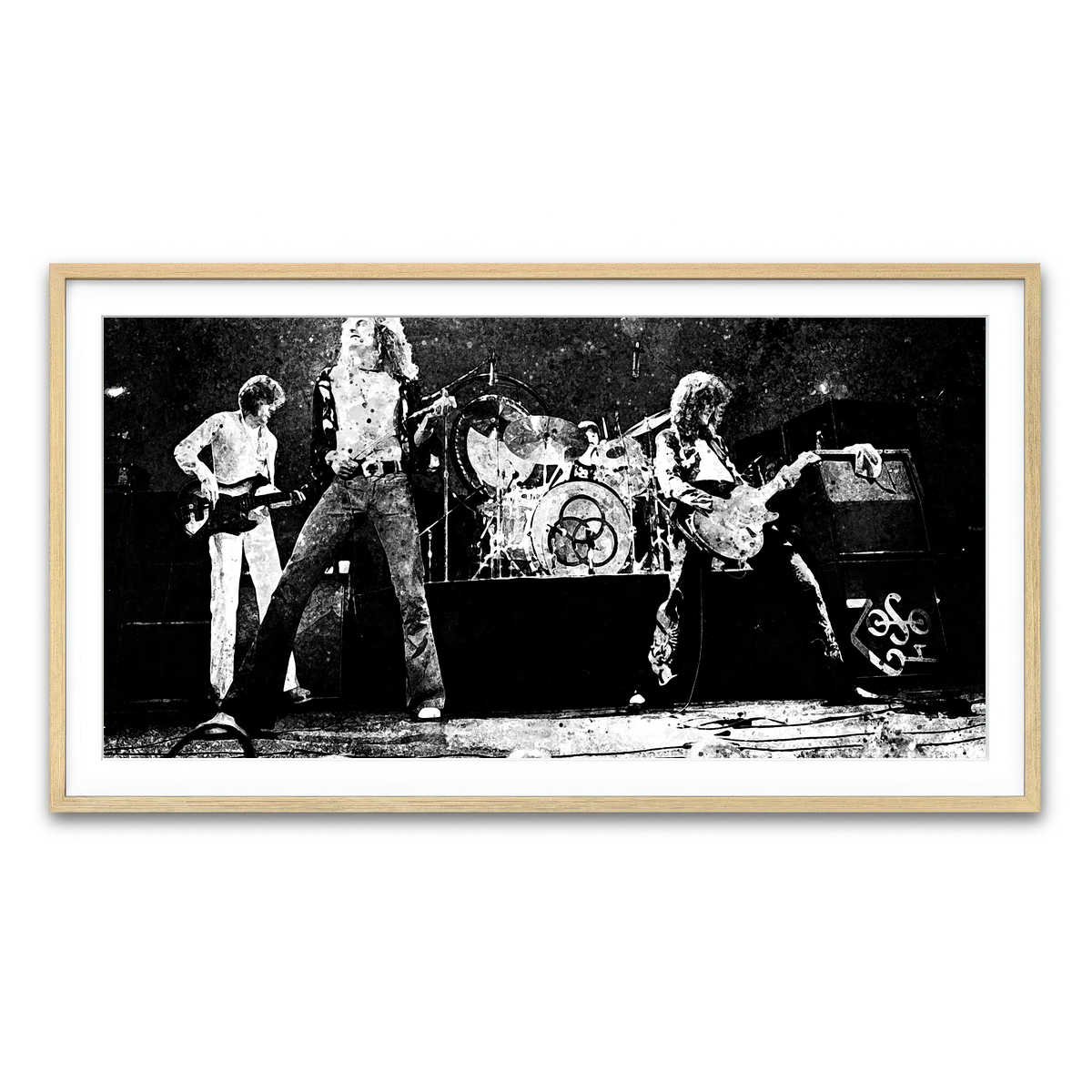 Framed Print 2x1 Natural