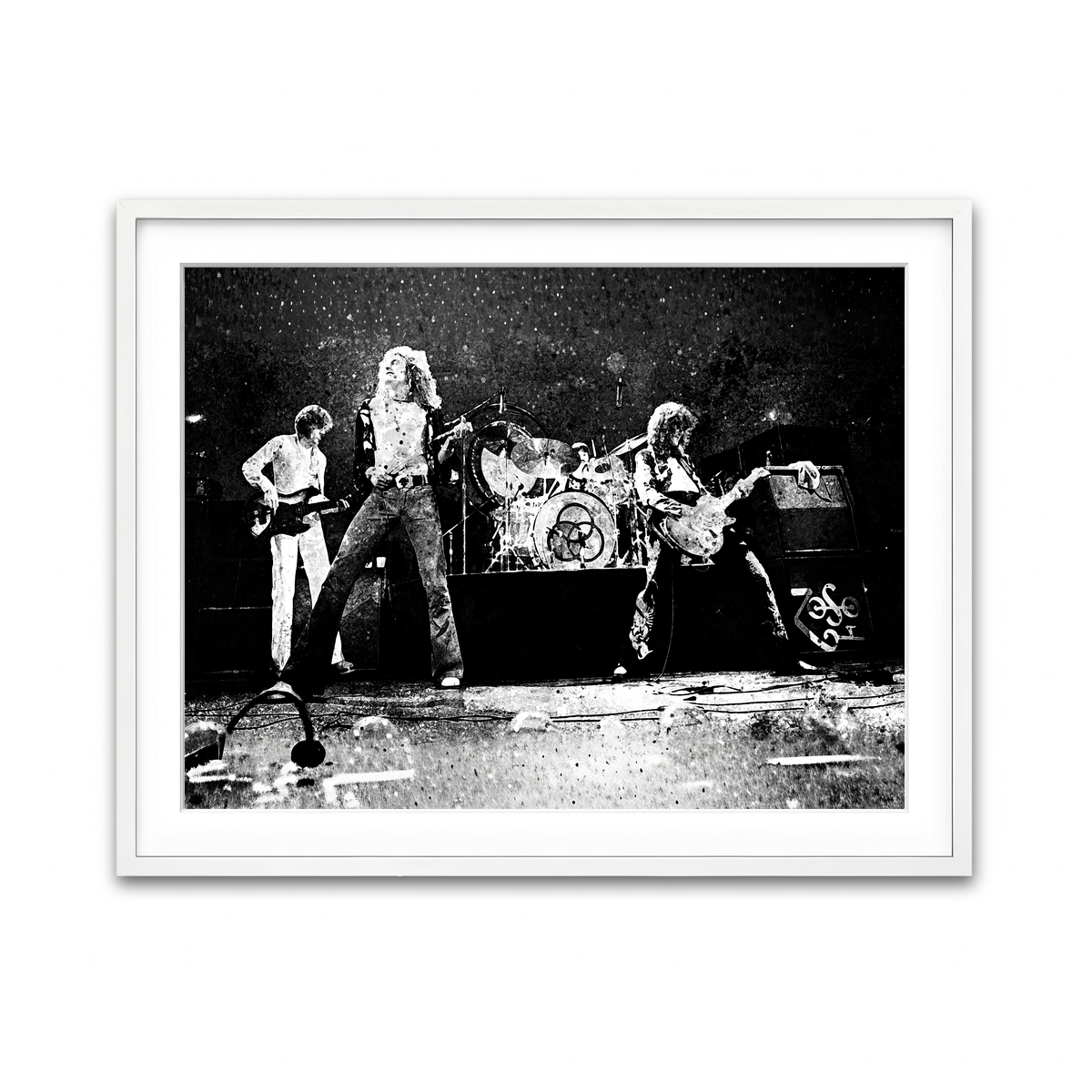 Framed Print 4x3 White