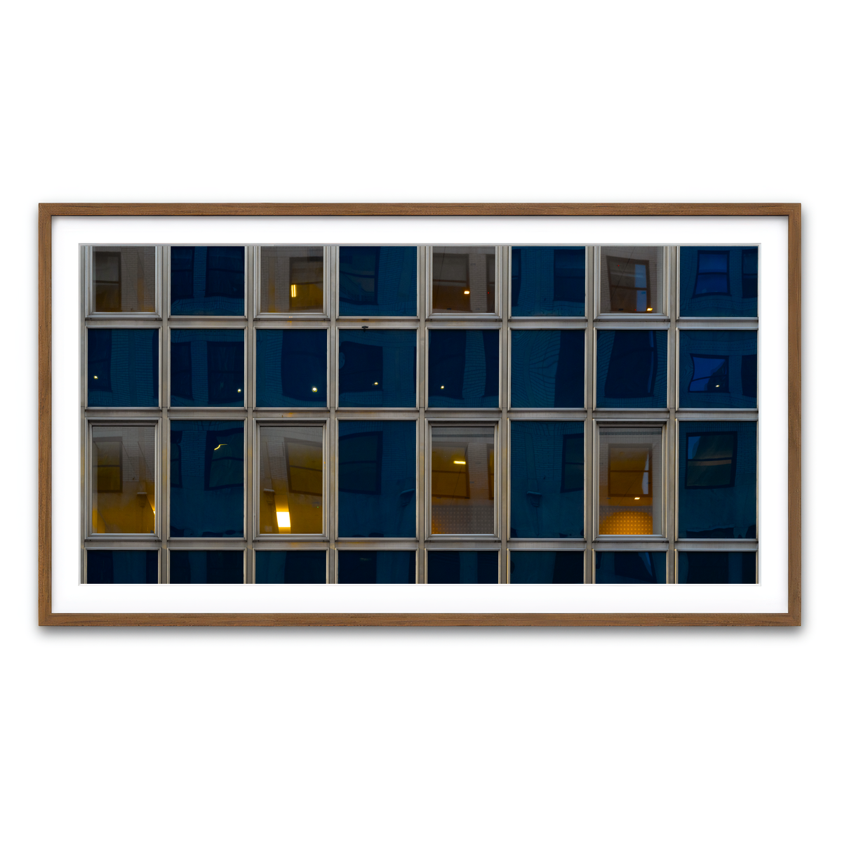 Framed Print 2x1 Walnut