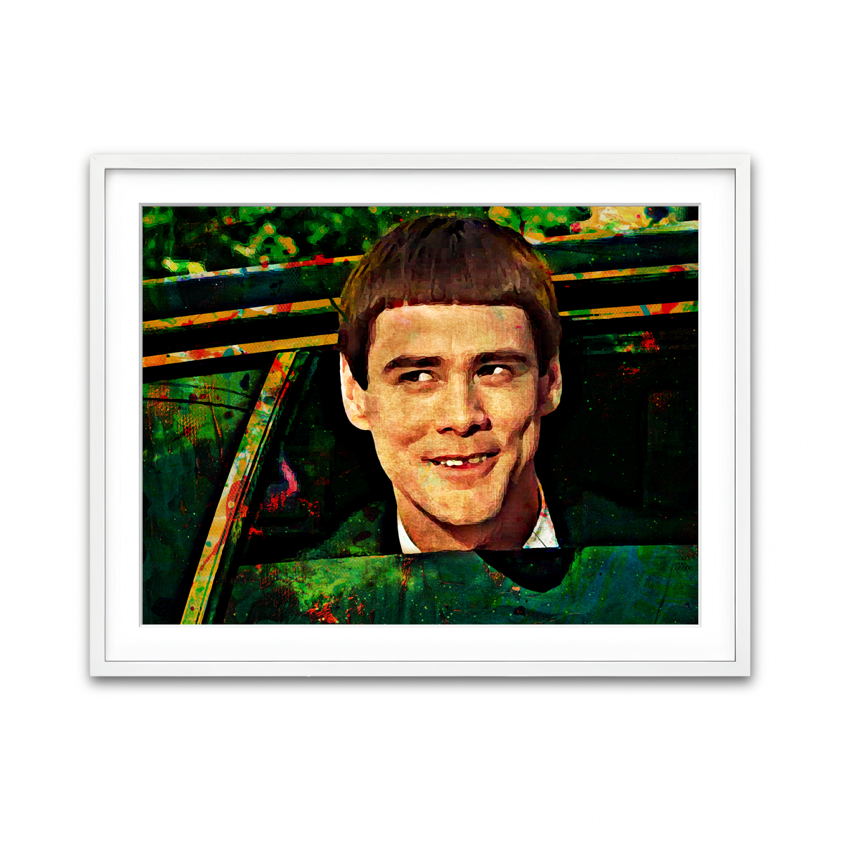 Framed Print 4x3 White