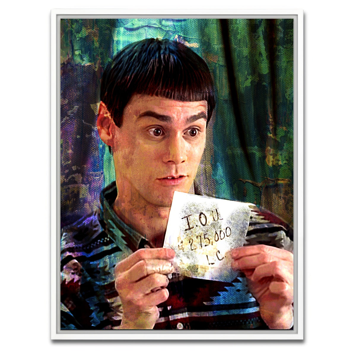 AUTO-MOCKUP WHITE | Lloyd's IOU | 1 Piece | White Framed Canvas | group=3x4