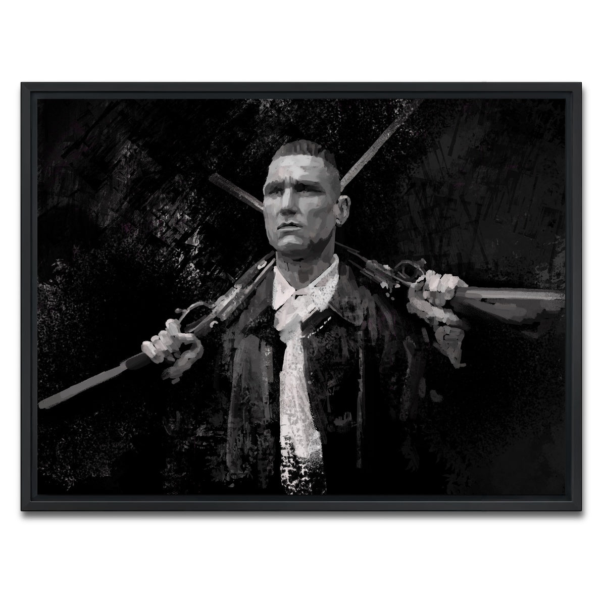 AUTO-MOCKUP WHITE | Lock Stock | 1 Piece | Black Framed Canvas | group=4x3