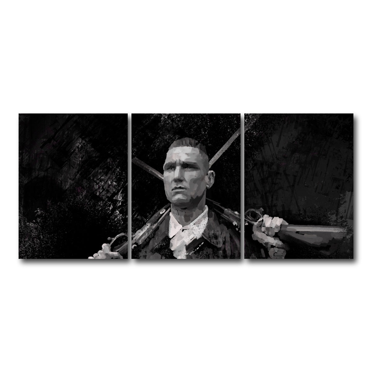 AUTO-MOCKUP WHITE | Lock Stock | 3 Piece | Gallery Wrap Canvas | group=18x24