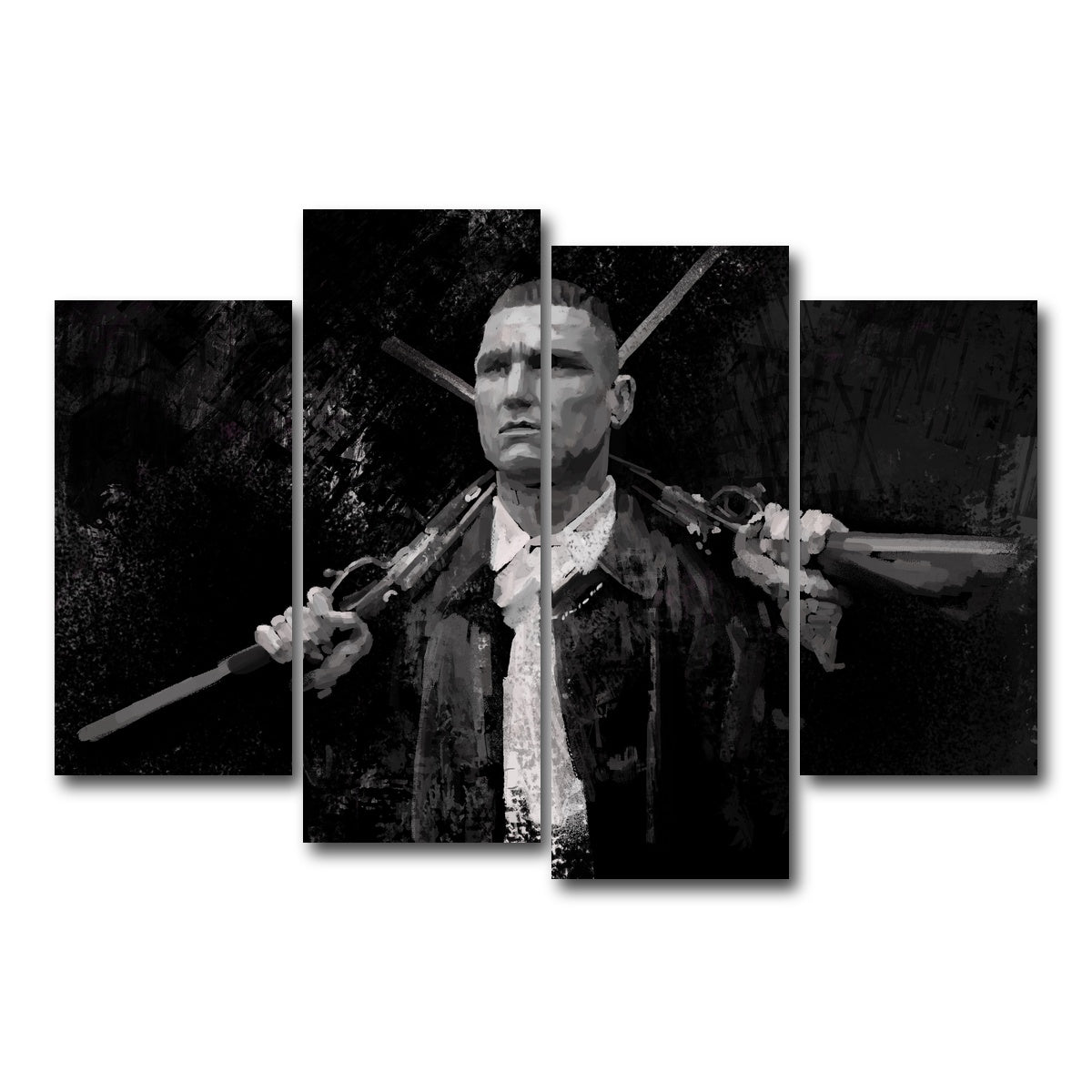 AUTO-MOCKUP WHITE | Lock Stock | 4 Piece | Gallery Wrap Canvas | group=4_short