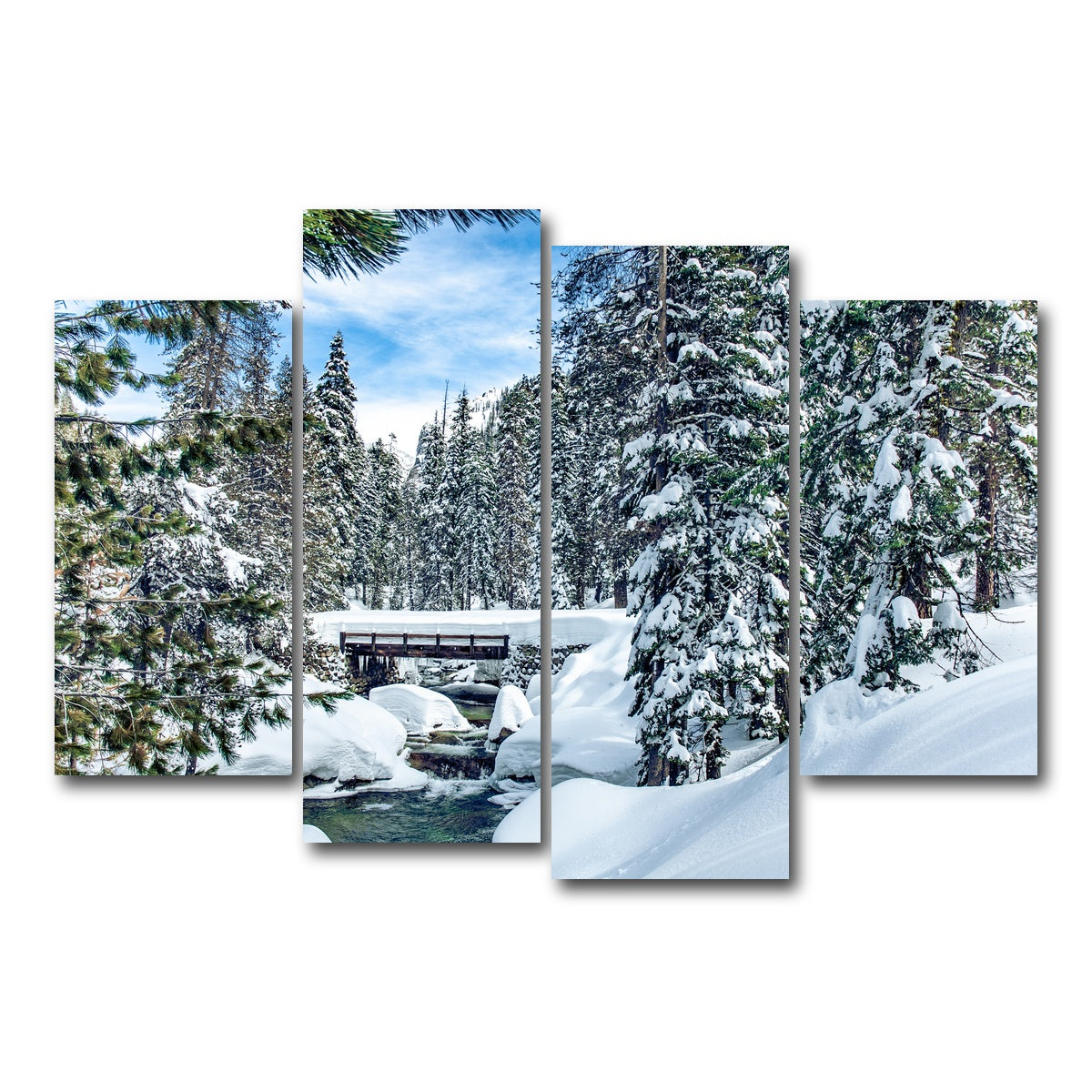 AUTO-MOCKUP WHITE | Lodgepool Bridge | 4 Piece | Gallery Wrap Canvas | group=4_short