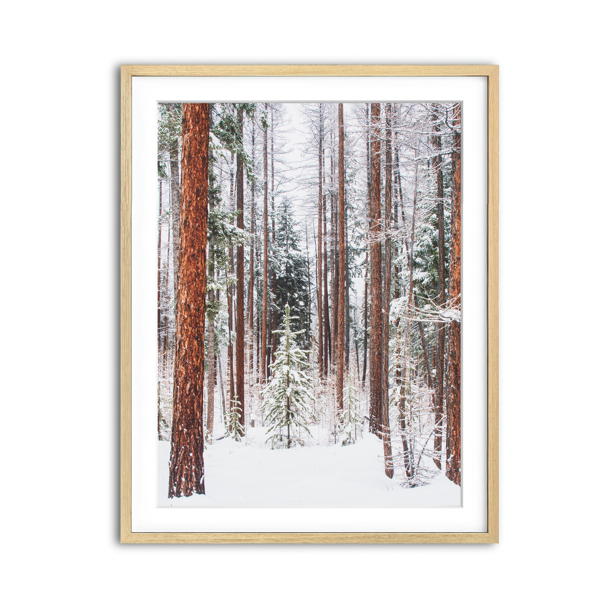 Framed Print 3x4 Natural