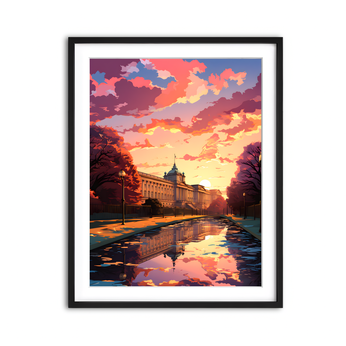 Framed Print 3x4 Black
