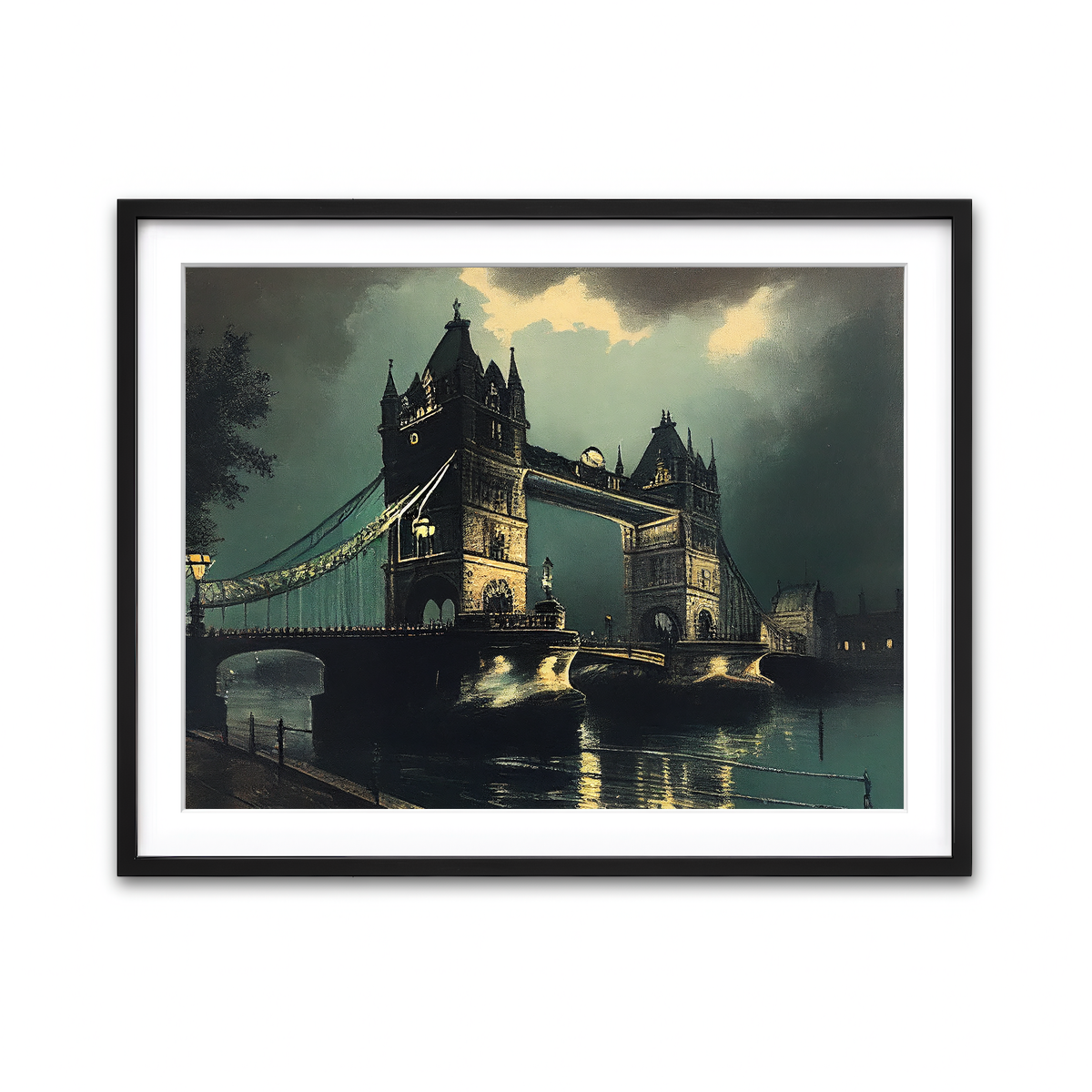 Framed Print 4x3 Black