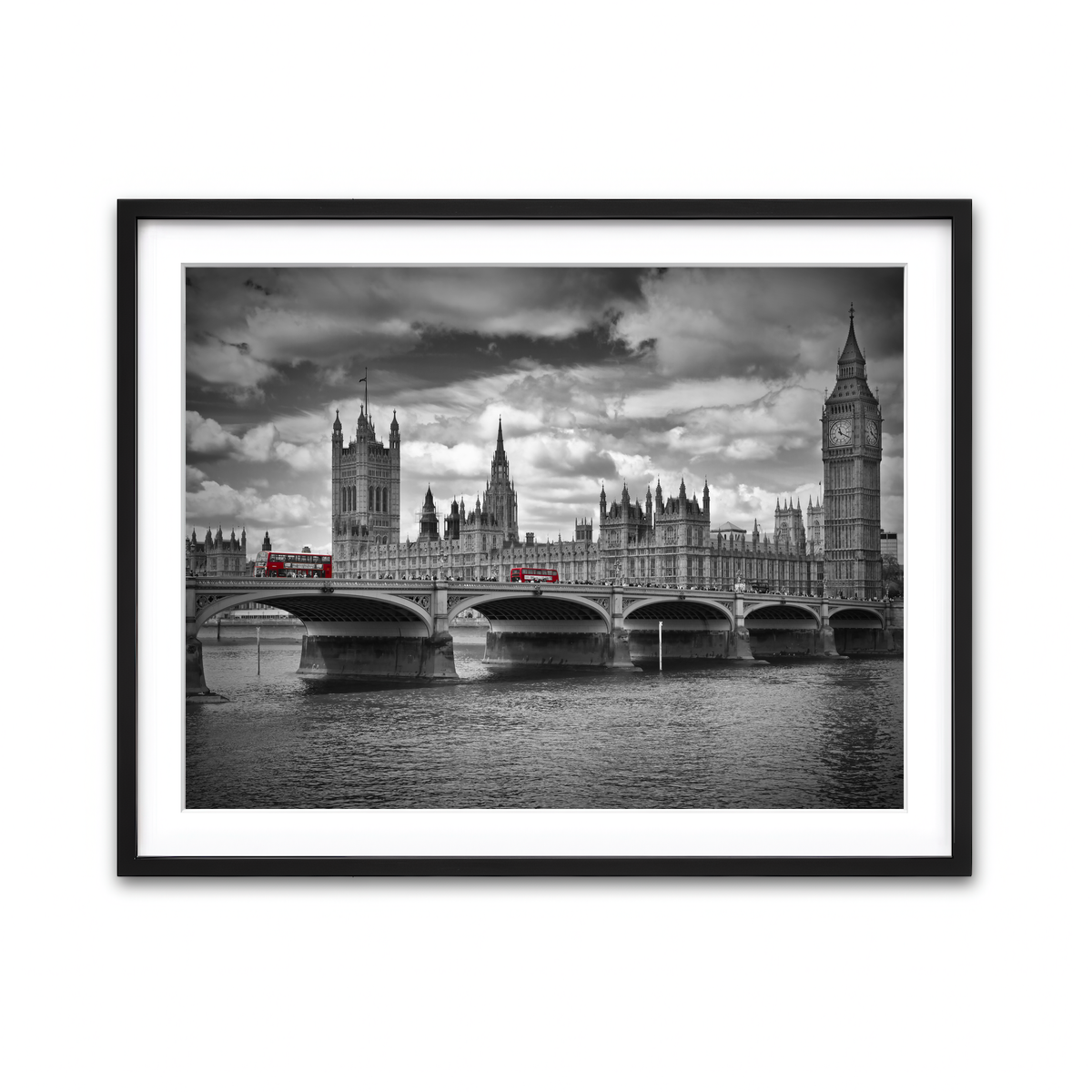 Framed Print 4x3 Black