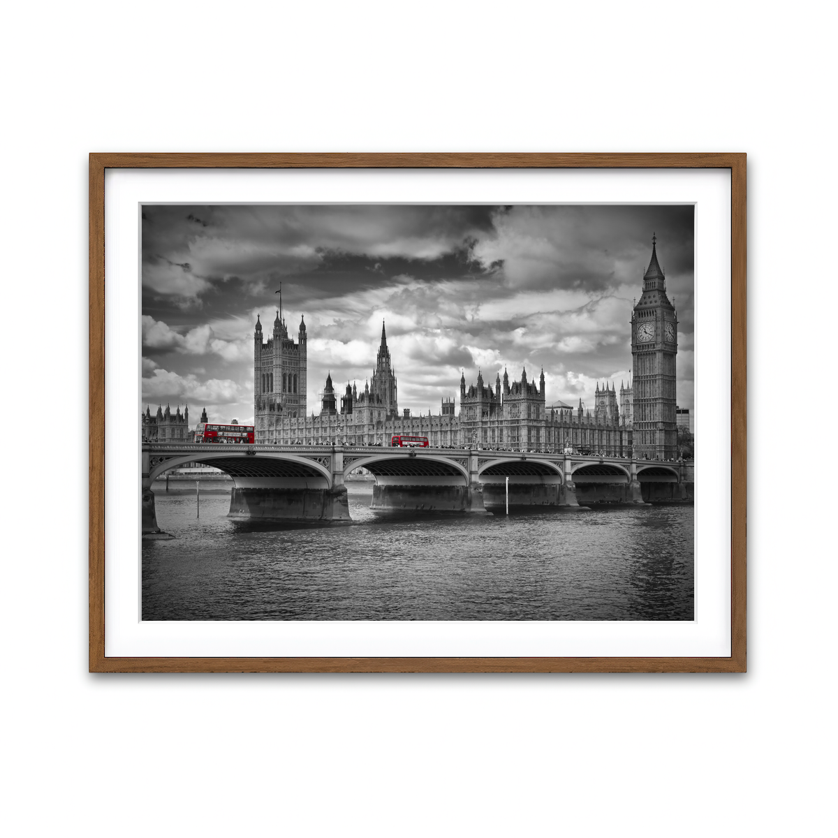 Framed Print 4x3 Walnut