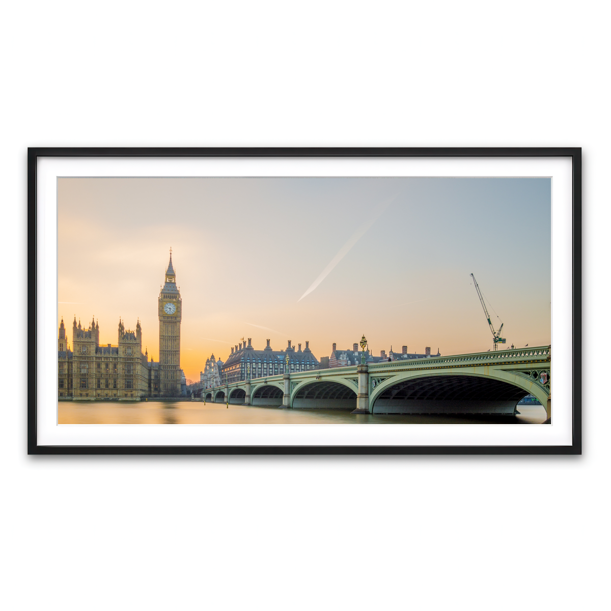 Framed Print 2x1 Black