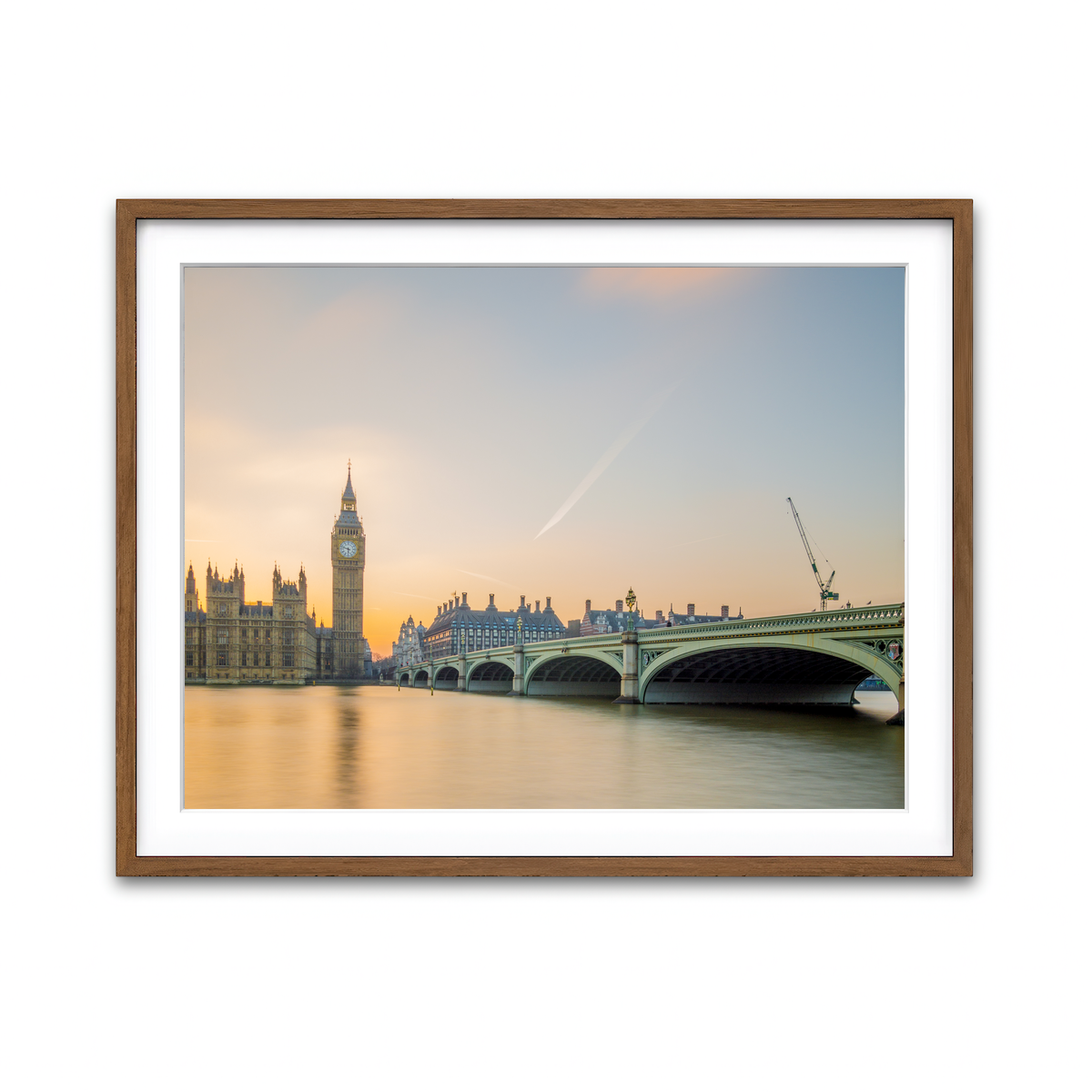 Framed Print 4x3 Walnut