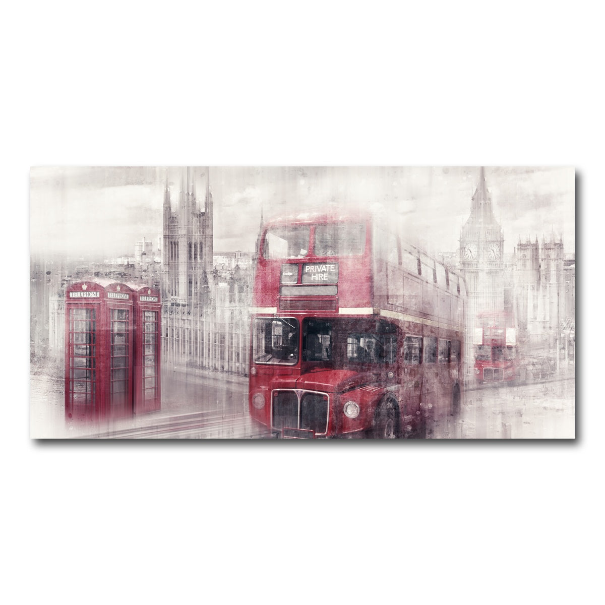 AUTO-MOCKUP WHITE | London Westminster Collage | 1 Piece | Gallery Wrap Canvas | group=2x1