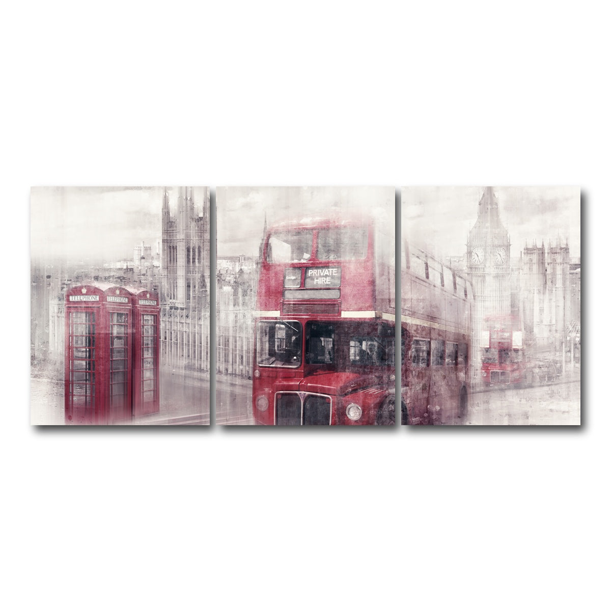AUTO-MOCKUP WHITE | London Westminster Collage | 3 Piece | Gallery Wrap Canvas | group=18x24