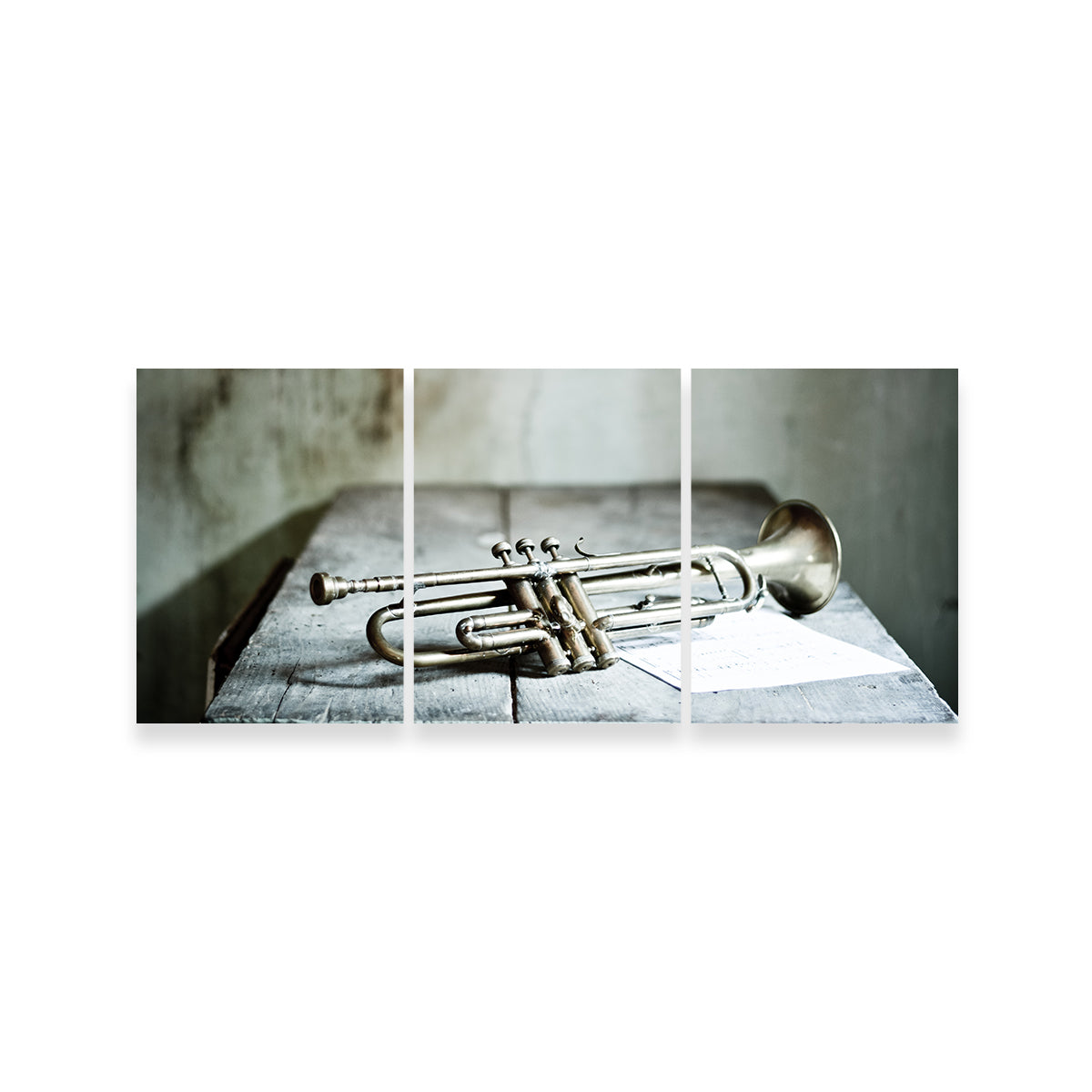 Lone Jazz Trumpet Wall Art