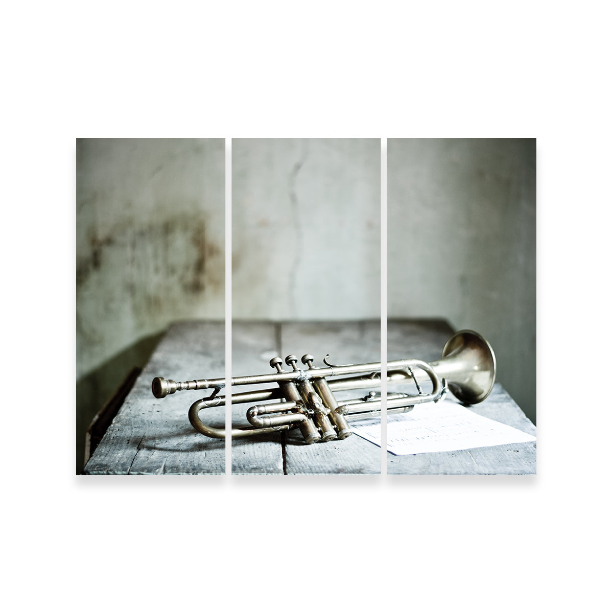 Lone Jazz Trumpet Wall Art