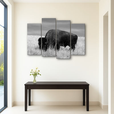 AUTO-MOCKUP ROOM | Lone Buffalo Grayscale