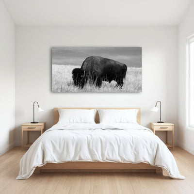 AUTO-MOCKUP ROOM | Lone Buffalo Grayscale