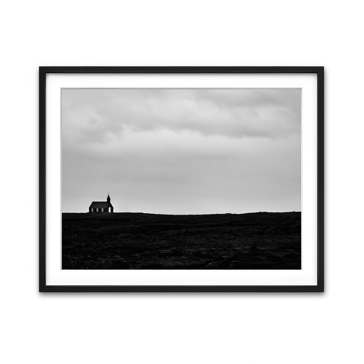 Framed Print 4x3 Black