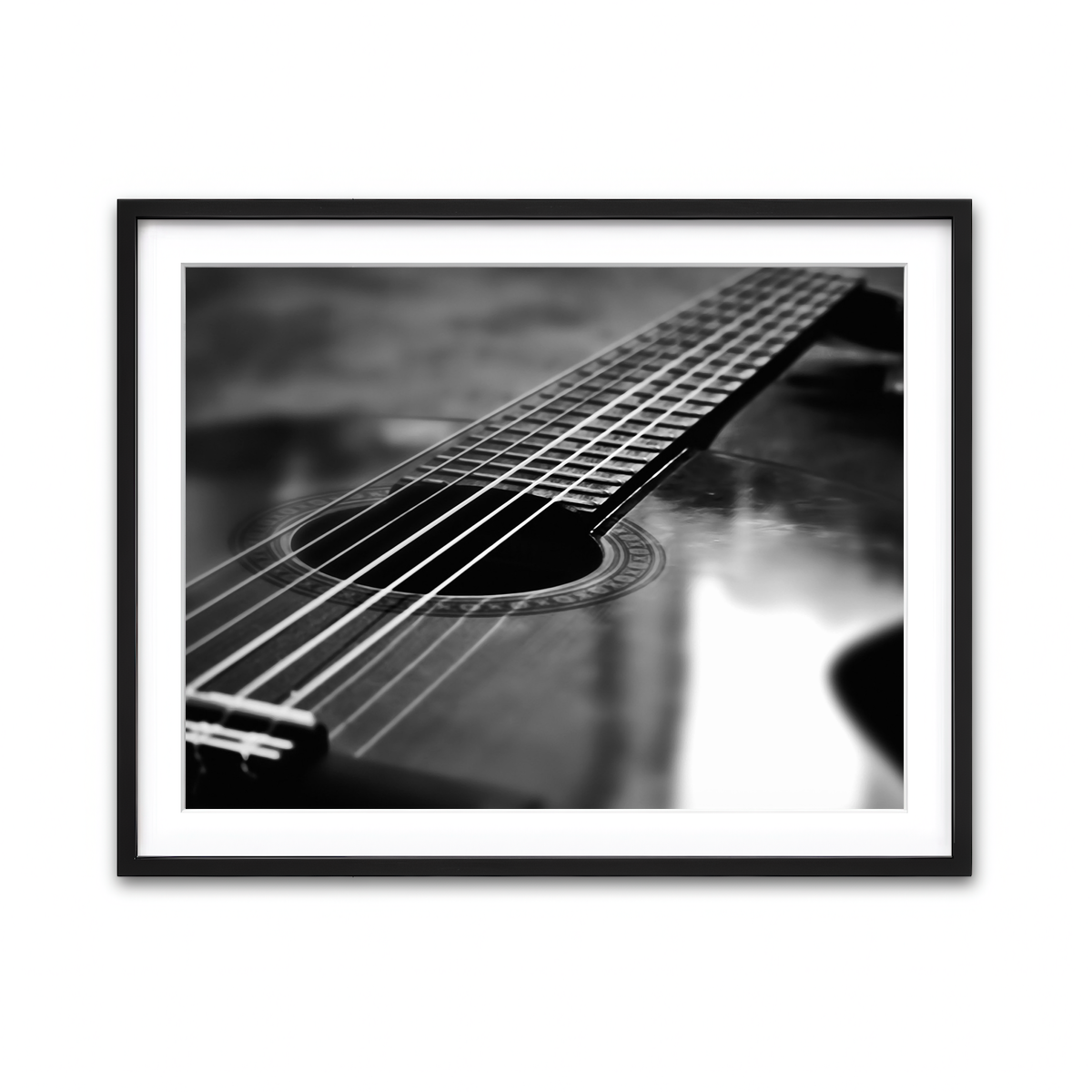 Framed Print 4x3 Black