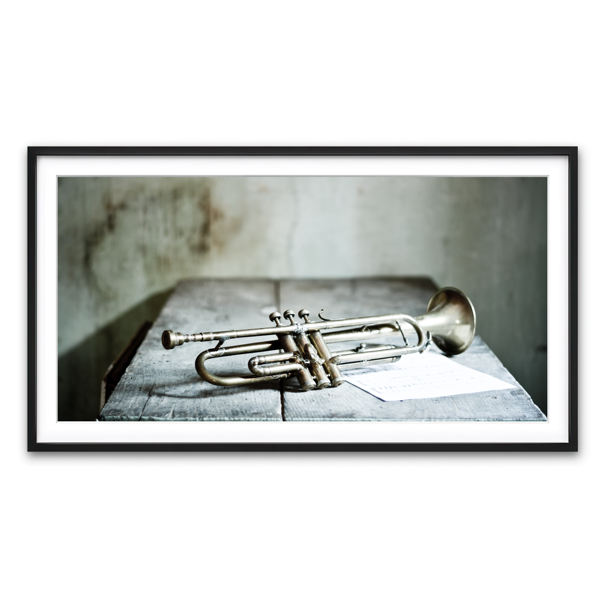 Framed Print 2x1 Black