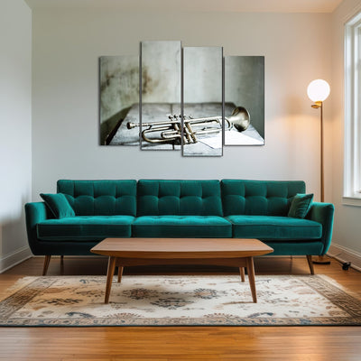 AUTO-MOCKUP ROOM | Lone Jazz Trumpet