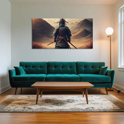 AUTO-MOCKUP ROOM | Lone Samurai Warrior