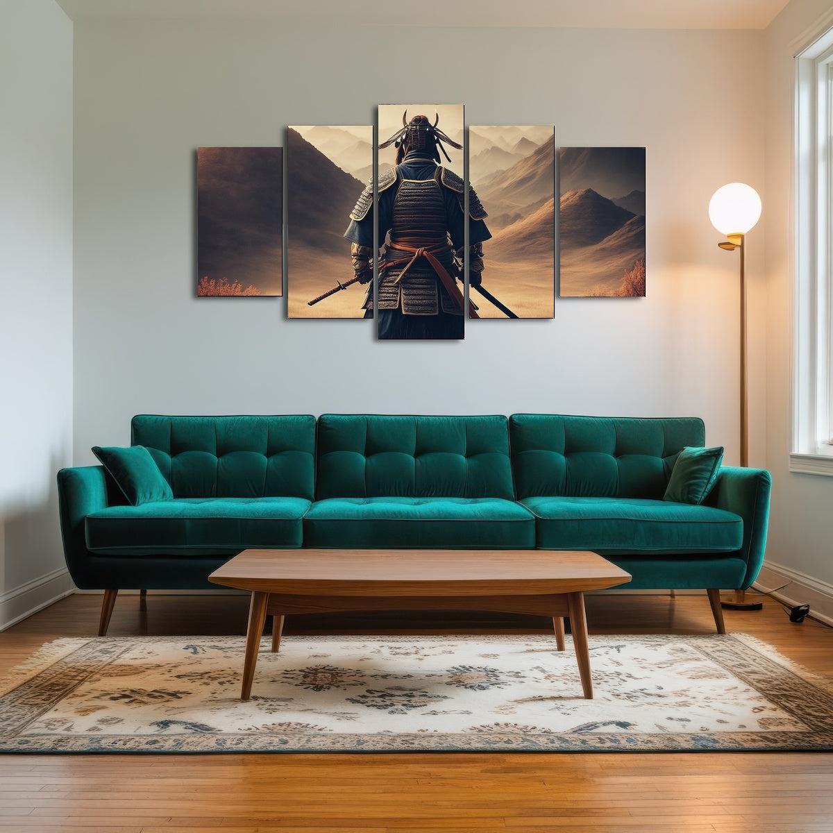 AUTO-MOCKUP ROOM | Lone Samurai Warrior