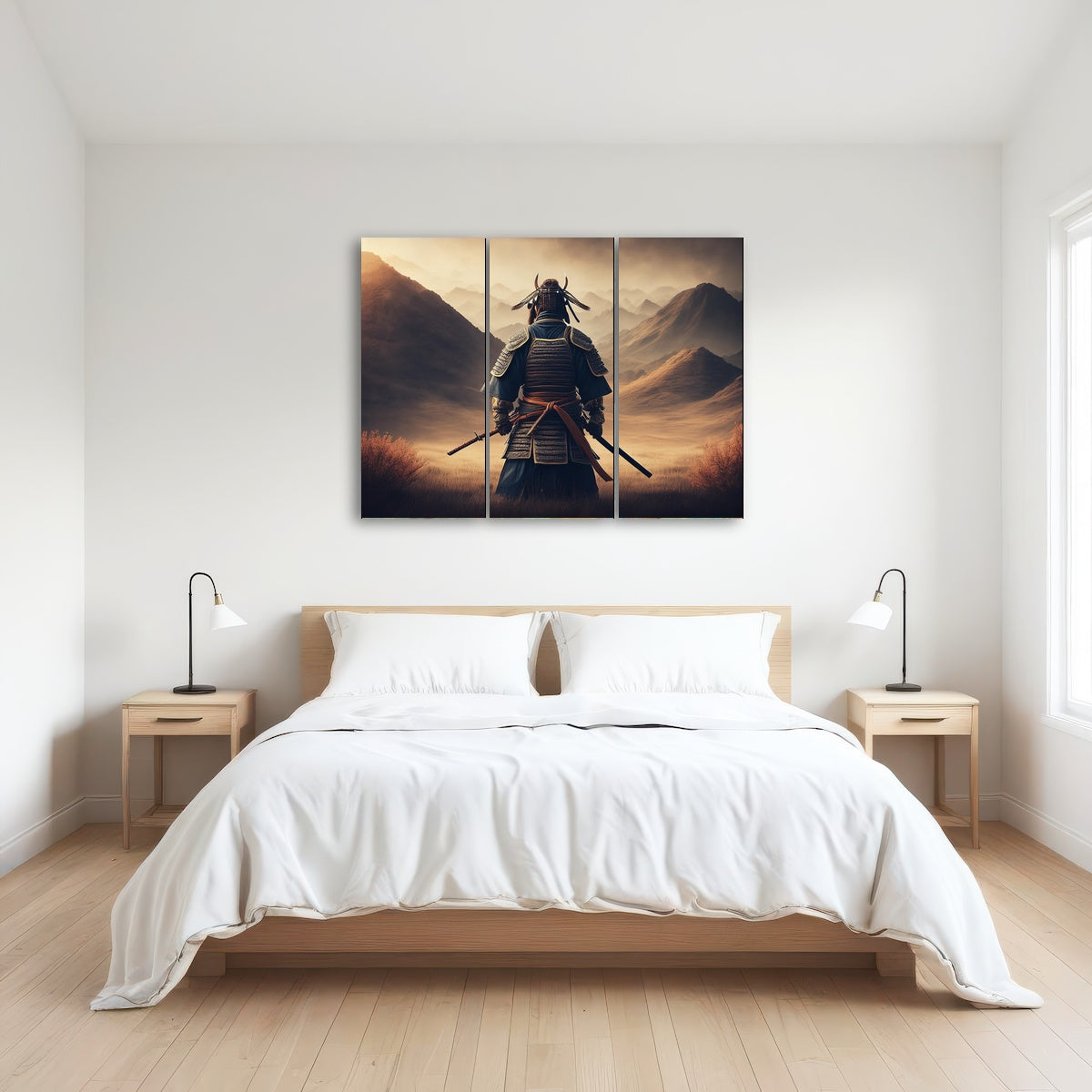 AUTO-MOCKUP ROOM | Lone Samurai Warrior