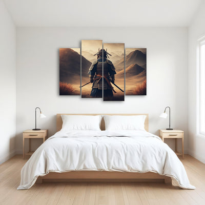 AUTO-MOCKUP ROOM | Lone Samurai Warrior