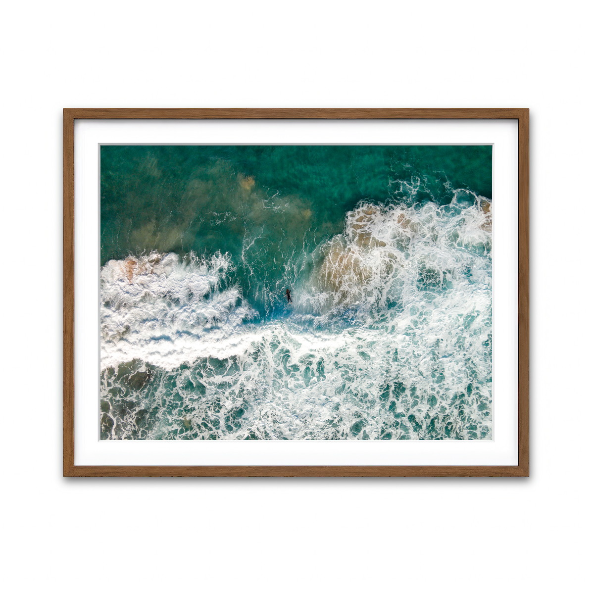Framed Print 4x3 Walnut